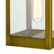 Vaxcel Kinzie 1 Light Brass Outdoor Wall Lantern with Dusk to Dawn Photocell, Clear Glass T0628 - alternate 10
